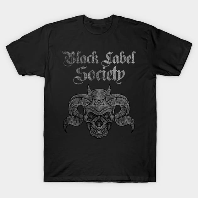 Black Label Society T-Shirt by AsboDesign